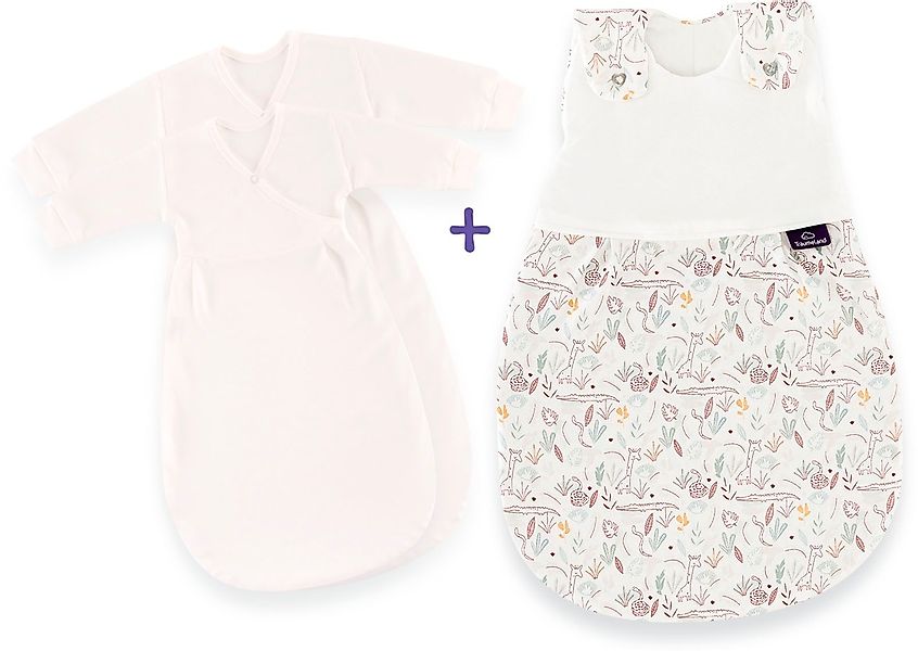 Träumeland Babyschlafsack "3 tlg Set LIEMBICH, Design Dschungel" günstig online kaufen