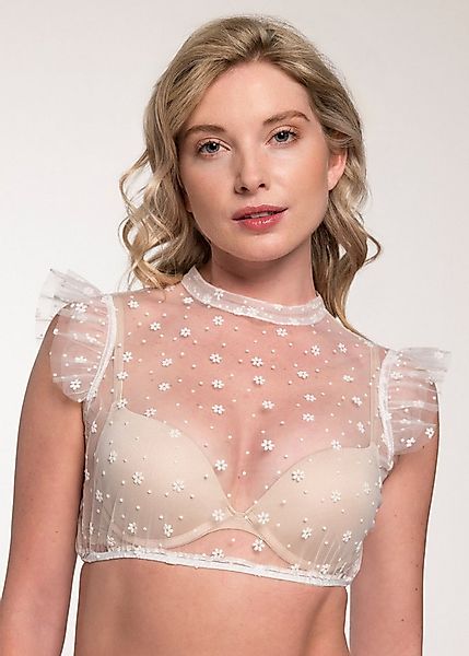 Spieth & Wensky Dirndlbluse Grins (1-tlg) zarter, luftiger Stoff günstig online kaufen