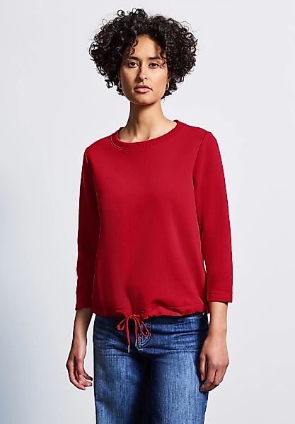 STREET ONE Sweatshirt, mit elastischem Materialmix günstig online kaufen