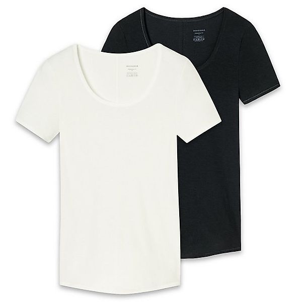 Schiesser T-Shirt Damen Unterhemd 2er Pack Viskose (Packung, 2er Pack) günstig online kaufen