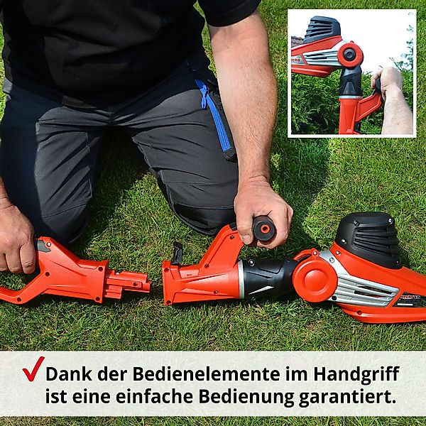 Hecht Teleskop-Heckenschere Elektro 675 mit 51cm günstig online kaufen
