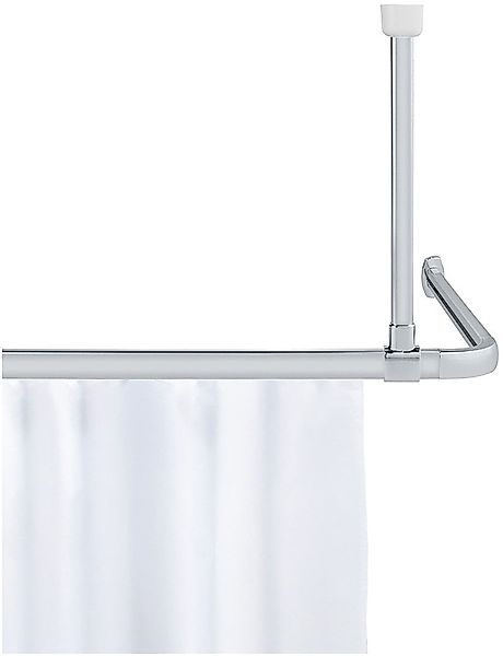WENKO Duschstangen-Deckenhalter »Modell Era« Deckenstütze aus Aluminium für günstig online kaufen