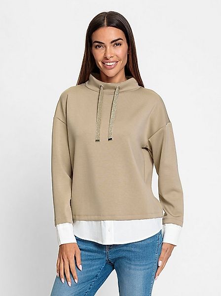 heine Sweater Stehkragenshirt . günstig online kaufen