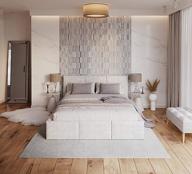 thematys Polsterbett mit Bettkasten Bett - MADE IN EU - mit hochwertigem Ve günstig online kaufen