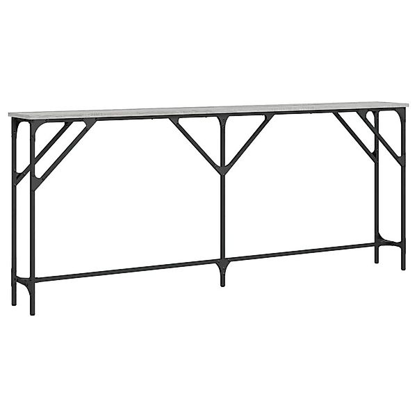 vidaXL Beistelltisch Konsolentisch Grau Sonoma 180x23x75 günstig online kaufen