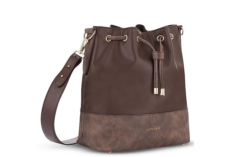 Expatrié Handtasche Sarah Medium Damen Umhängetasche Beuteltasche (3-tlg), günstig online kaufen