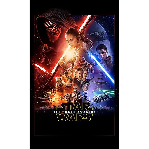 Komar Fototapete Vlies Star Wars EP7 Official Movie Poster  120 x 200 cm günstig online kaufen