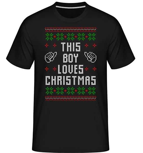 This Boy Loves Christmas · Shirtinator Männer T-Shirt günstig online kaufen