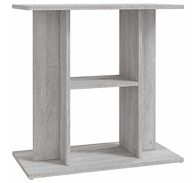 vidaXL Aquariumunterschrank Aquariumständer Grau Sonoma 60 x 30 x 60 cm Hol günstig online kaufen