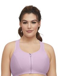 GLAMORISE Bügelloser BH Sport-BH mit Reißverschluss günstig online kaufen