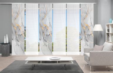 Vision S Schiebegardine "MARMOSA 6er SET" Paneelwagen 6 Stk. tlg. Bambus-Op günstig online kaufen