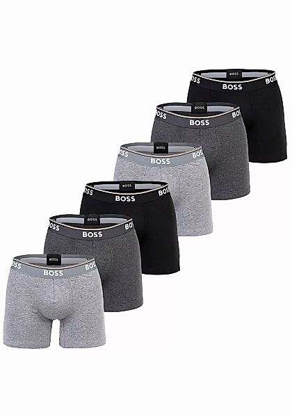 BOSS Boxershorts "Boxershort BoxerBr 3P Power 6er Pack" günstig online kaufen