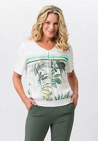 FRANK WALDER Blusenshirt mit sommerlichem Druck günstig online kaufen