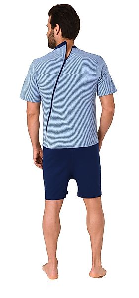 Normann Care Pyjama Herren Pflegeoverall kurzarm günstig online kaufen