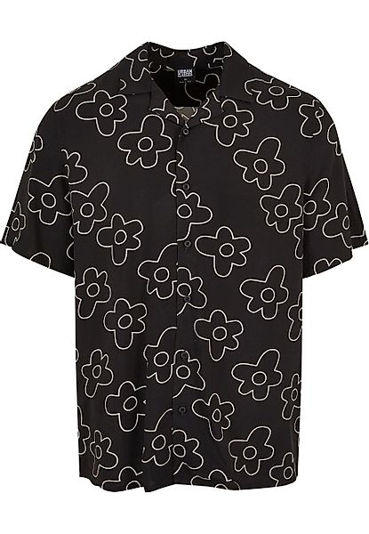 URBAN CLASSICS Kurzarmhemd "Urban Classics Herren Viscose AOP Resort Shirt" günstig online kaufen