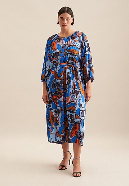 seidensticker Sommerkleid Schwarze Rose 3/4-Arm Rundhals günstig online kaufen