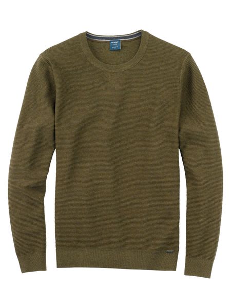 OLYMP Rundhalspullover OLYMP Strick Casual mit günstig online kaufen