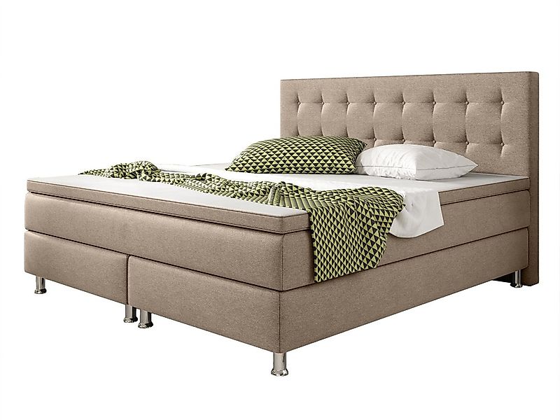 inter Boxspringbett K-01 Schlafzimmerbett Betten Bett inklusive Topper und günstig online kaufen