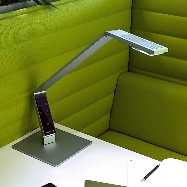 Luctra Table Linear LED-Tischleuchte Fuß alu günstig online kaufen