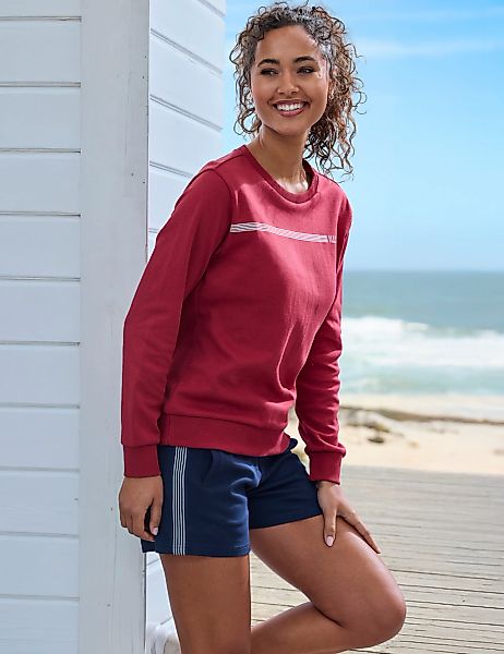 H.I.S Sweatshirt Basic mit Logodruck, Loungewear günstig online kaufen