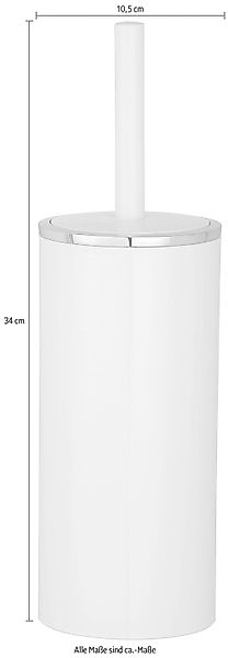 WENKO WC-Garnitur Inca, Bürstenkopf-Durchmesser 7,5 cm günstig online kaufen