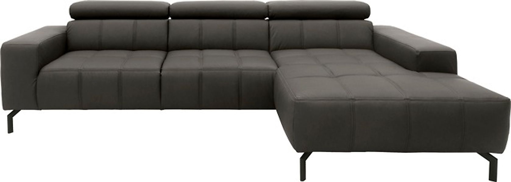 DOMO collection Ecksofa »Cunelli tolle Sitznähte als Designelement, fester günstig online kaufen