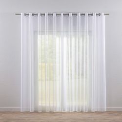 Gardine mit Ösen, weiss, Voile (178-08) günstig online kaufen