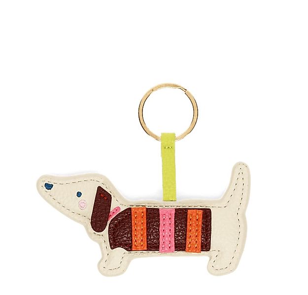 Rex London Schlüsselanhänger Sausage Dog (Kunstleder, 1-tlg., Schlüsselring günstig online kaufen