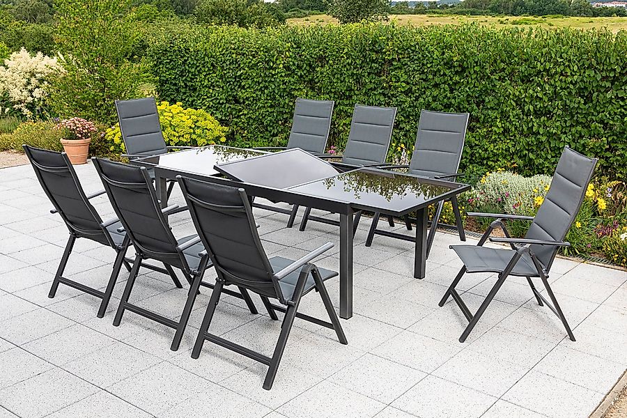 MERXX Garten-Essgruppe Taviano, (Set, 9-tlg), 8 günstig online kaufen