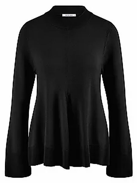 Rundhals-Pullover Peter Hahn schwarz günstig online kaufen