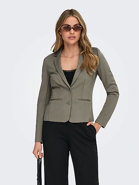 ONLY Jerseyblazer "ONLPOPTRASH – 2-Knopf Blazer mit taillierter Silhouette" günstig online kaufen