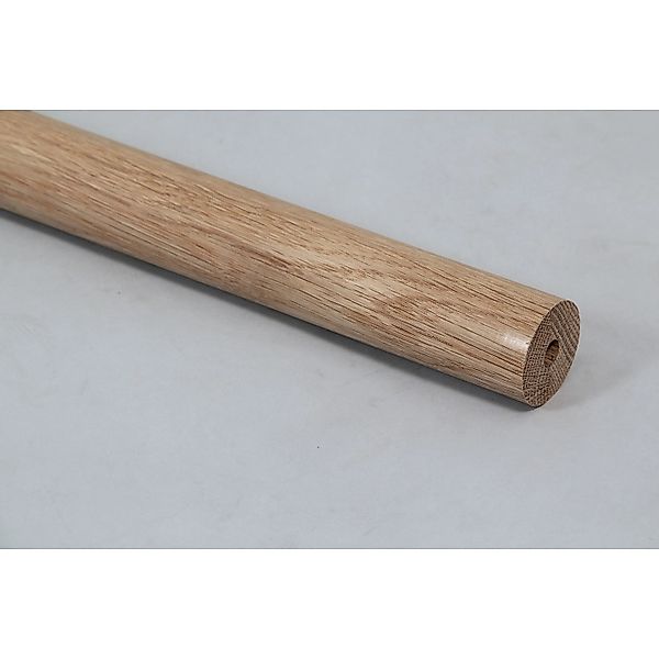 Handlauf Eiche Massivholz Ø 40 mm - Länge 2.250 mm für Innen & Außen günstig online kaufen