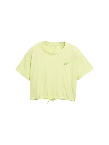 TOM TAILOR T-Shirt Cropped T-Shirt mit günstig online kaufen