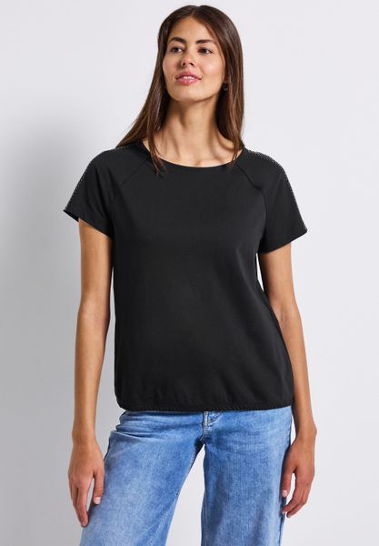 STREET ONE T-Shirt aus reiner Baumwolle günstig online kaufen