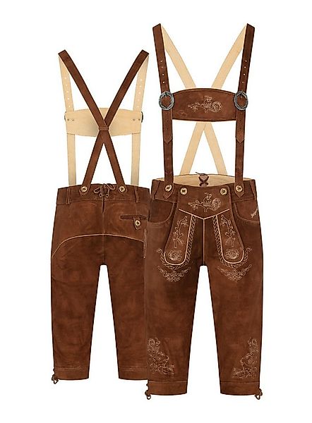 Steigenhöfer Manufaktur Trachtenlederhose Lederhose Herren Tracht Kniebund günstig online kaufen