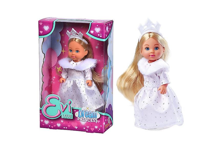 Simba Dickie Anziehpuppe Puppe Evi LOVE Dream Princess im Kleid mit Krone 1 günstig online kaufen