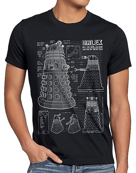 style3 T-Shirt Dalek who time police doctor box space dr tv zeitreise dokto günstig online kaufen