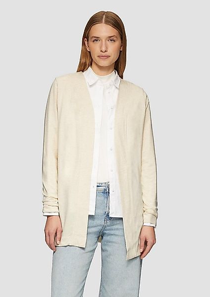 s.Oliver Cardigan Indoor-Jacke Langer Cardigan mit Glitzergarn günstig online kaufen