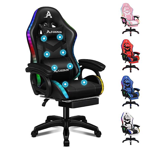 ALFORDSON Gaming-Stuhl Ergonomisch, Gamer Stühle mit günstig online kaufen
