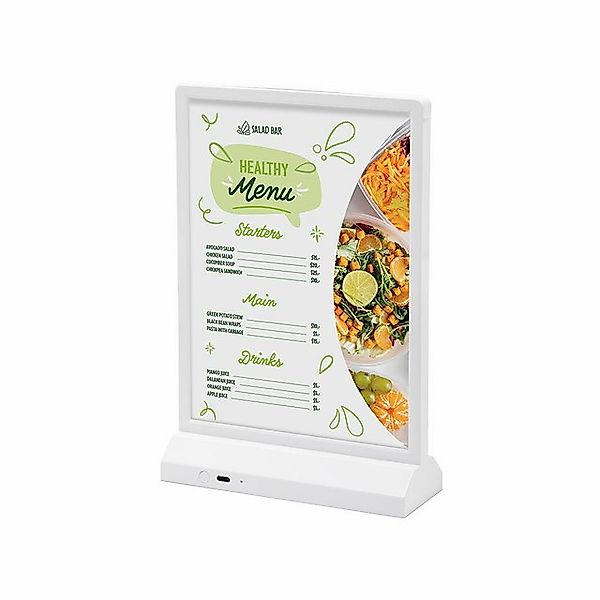 Showdown Displays Hängevitrine Showdown Displays LED T Aufsteller - A5 Hoch günstig online kaufen