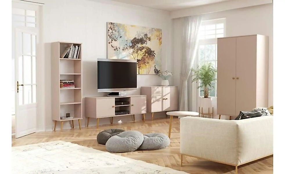 Bücherregal   ¦ beige ¦ Maße (cm): B: 46 H: 180 Regale > Bücherregale - Höf günstig online kaufen