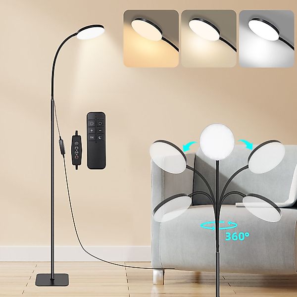 MUPOO LED Stehlampe Standleuchten mit Fernbedienung, günstig online kaufen