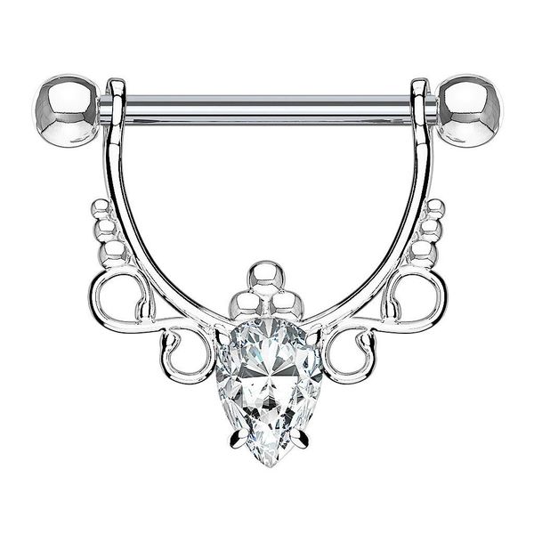 Taffstyle Intimpiercing Nippelpiercing Schild Unendlich beweglich günstig online kaufen