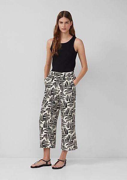 s.Oliver Chinos Hose Culotte aus Viskosemix günstig online kaufen