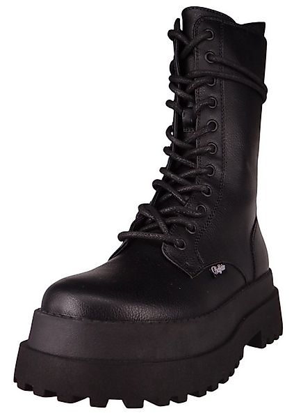 Buffalo 1622614 Pluto Lace Up Mid Black Stiefelette günstig online kaufen