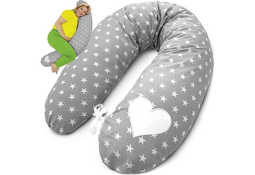 Amilian Stillkissen XXL - Seitenschläferkissen - Schwangerschaftskissen - L günstig online kaufen