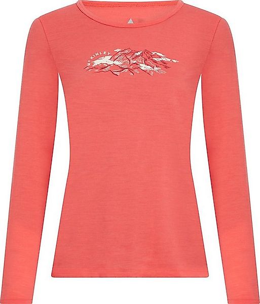 McKINLEY Longsleeve Da.-T-Shirt Shane II LS W RED günstig online kaufen