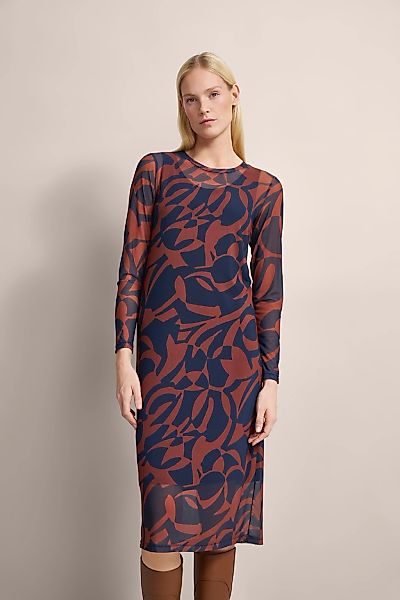 bugatti Blusenkleid mit Rundhalsausschnitt günstig online kaufen