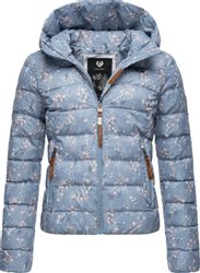 Ragwear Steppjacke "Tiasa" mit Kapuze Geblümte Winterjacke mit Kapuze günstig online kaufen