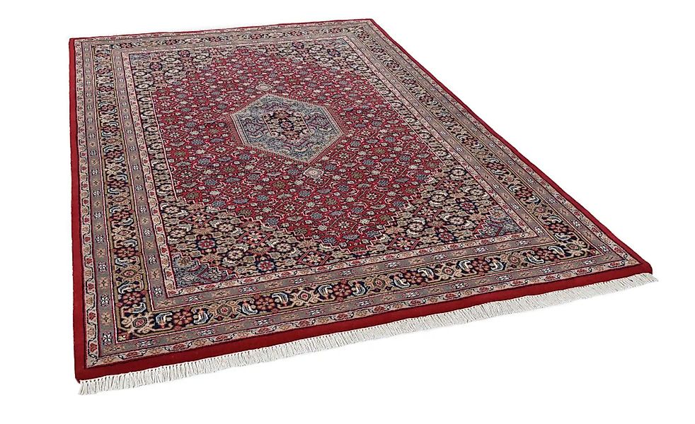 THEKO Orientteppich  Benares Bidjar ¦ rot ¦ Wolle ¦ Maße (cm): B: 170 H: 1, günstig online kaufen